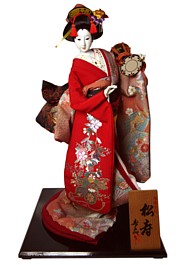 японская интерьерная кукла 