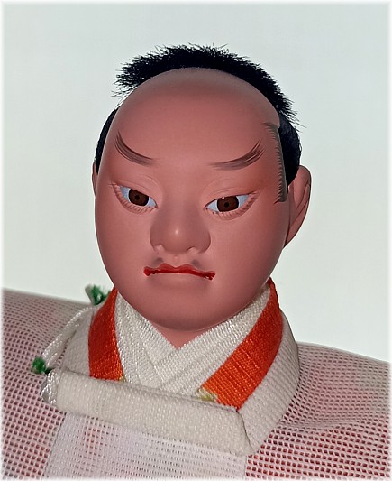 японская антикварная кукла Придворный императорской свиты, 1930- е гг.