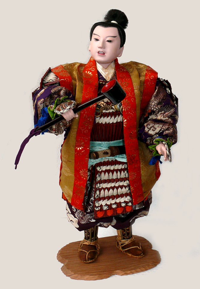 японская кукла Самурай с ковшом в руке, 1920-30-е гг.