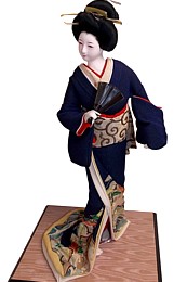 японская интерьерная кукла, 1930-е гг.
