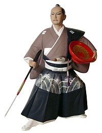 самурай, статуэтка, Япония, 1960-е гг.