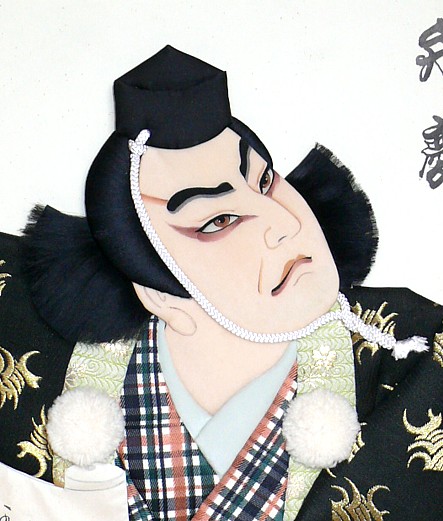 японская картина на шелке Бэнкэй, 1930-е гг.