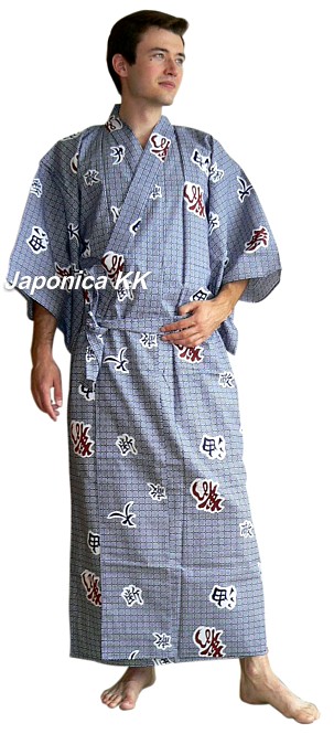 японский мужской халат-кимоно МЭЙДЗИ, made in Japan