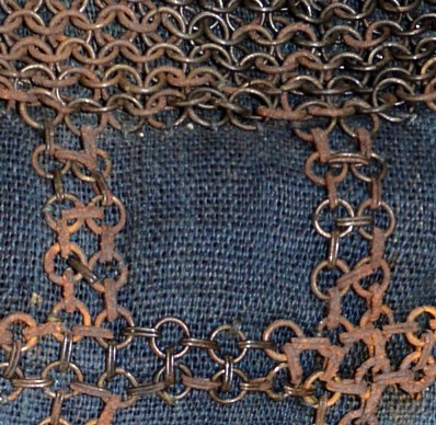 кольчужное плетение самурайского доспеха эпохи Сэнгоку
