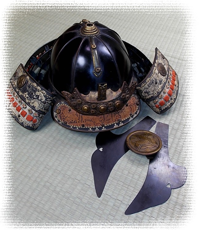  шлем самурая - японский антиквариат КАБУТО