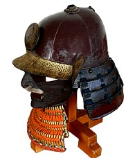 самурайский боевой шлем КАБУТО, эпоха Муромачи